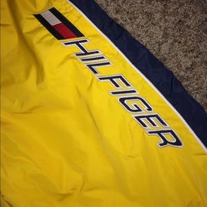Tommy Hilfiger Athletics yellow track pants